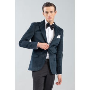 Σακάκι Vittorio Enio μπλέ