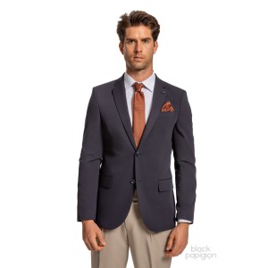 Σακάκι Black Papigion μπλε