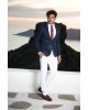 Σακάκι Vittorio σε μπλε απόχρωση ΣΑΚΑΚΙΑ