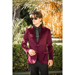 Σακάκι Vittorio Enio μπορντό Σακάκι Vittorio Enio μπορντό