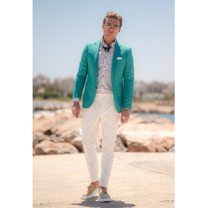 Σακάκι Vittorio Rossi πράσινο μέντας Σακάκι Vittorio Rossi πράσινο μέντας