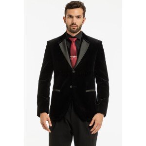 Σακάκι Hugo μαύρο