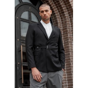 Σακάκι Vittorio Parma μαύρο