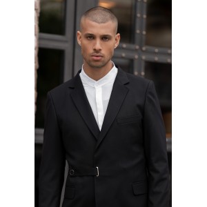 Σακάκι Vittorio Parma μαύρο