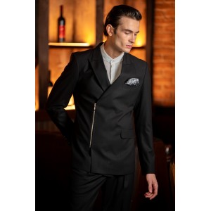 Σακάκι Vittorio Gold μαύρο