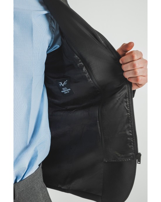 Σακάκι 19V69 Italia Versace Abbigliamento μαύρο ΣΑΚΑΚΙΑ