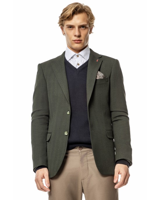Σακάκι Vittorio Lucito πράσινο ΣΑΚΑΚΙΑ