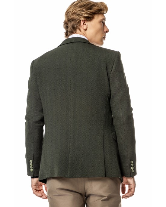 Σακάκι Vittorio Lucito πράσινο ΣΑΚΑΚΙΑ