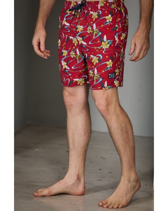 Μαγιό Superdry Κόκκινο Μαγιό Superdry Κόκκινο