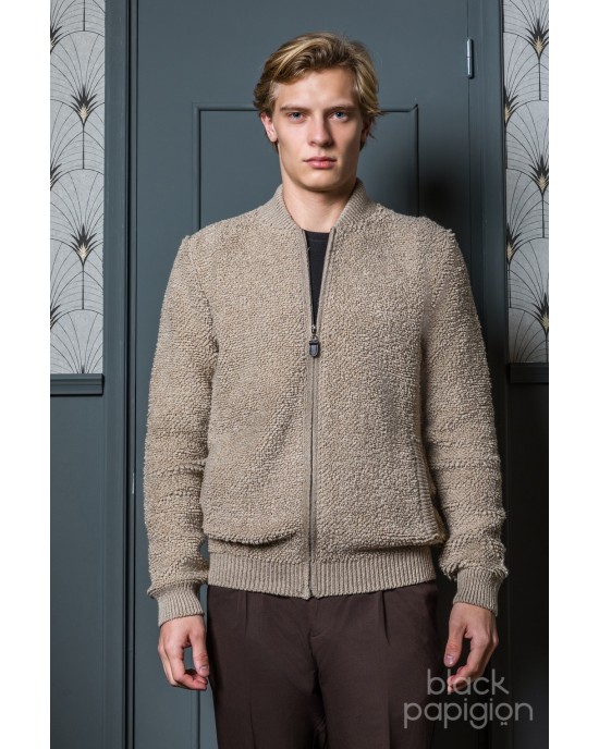 Ζακέτα Vittorio μπεζ CASUAL