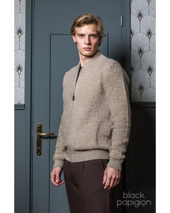 Ζακέτα Vittorio μπεζ CASUAL