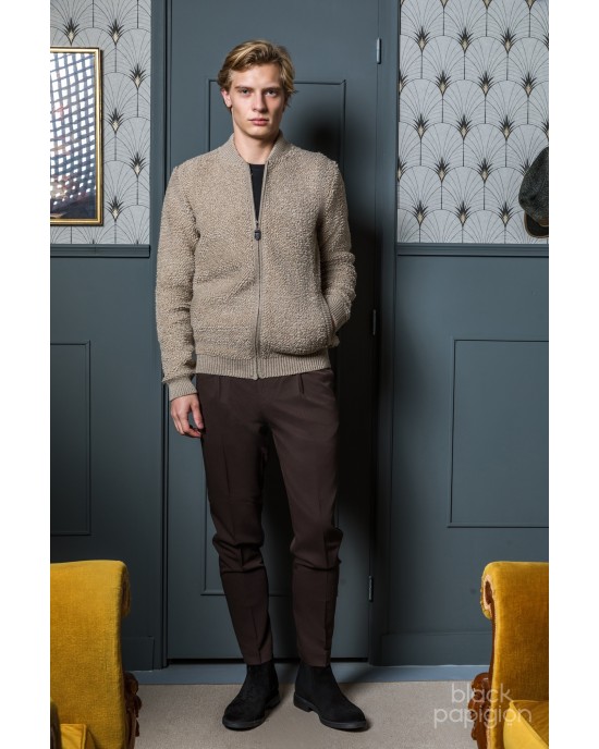 Ζακέτα Vittorio μπεζ CASUAL