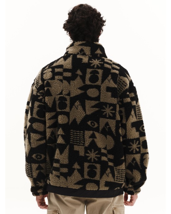 Ζακέτα Emerson καφέ CASUAL