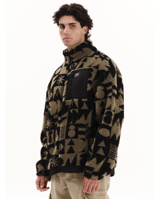 Ζακέτα Emerson καφέ CASUAL