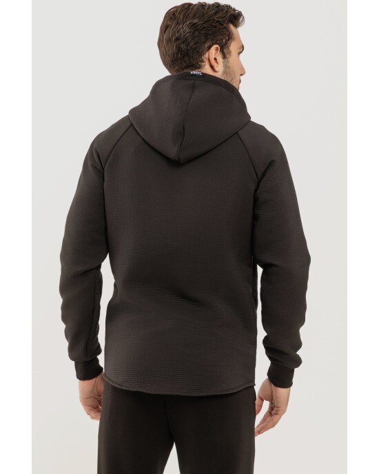 Ζακέτα Vinyl Art μαύρη CASUAL