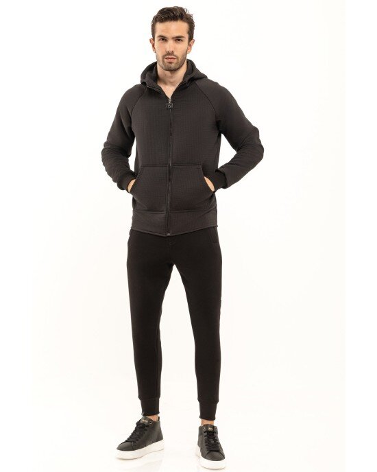 Ζακέτα Vinyl Art μαύρη CASUAL