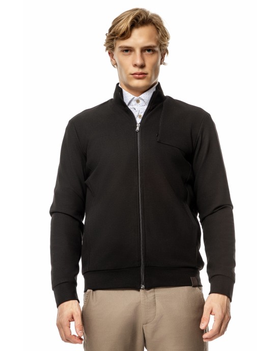 Ζακέτα Artisti Italiani μαύρη CASUAL