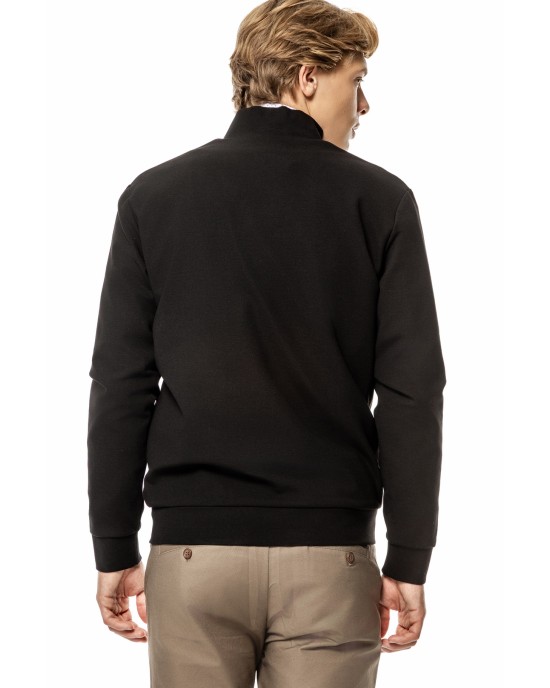 Ζακέτα Artisti Italiani μαύρη CASUAL