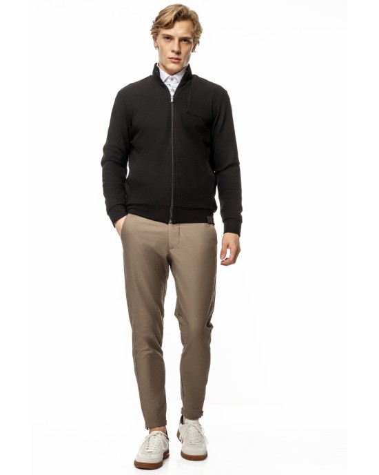 Ζακέτα Artisti Italiani μαύρη CASUAL