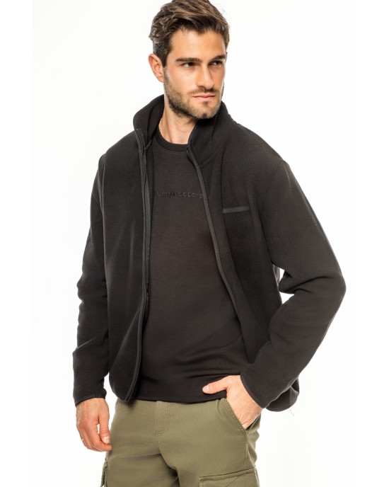 Ζακέτα Jack n Jones Μαύρη CASUAL