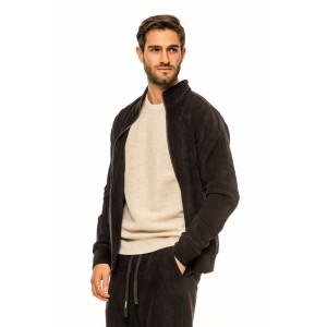 Ζακέτα Vittorio μαύρη