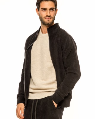 Ζακέτα Vittorio μαύρη