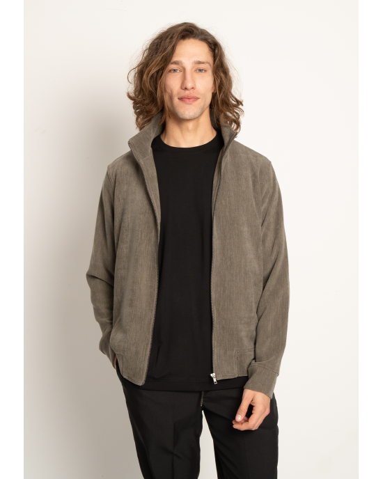 Ζακέτα Vittorio Castello λαδί CASUAL