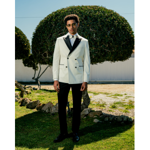 Κοστούμι 19V69 Italia Versace Abbigliamento Rolex Roma άσπρο