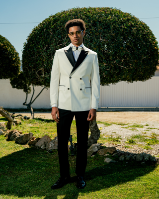 Κοστούμι 19V69 Italia Versace Abbigliamento Rolex Roma άσπρο