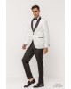 Κοστούμι Michael Kors Tuxedo Shawl άσπρο SLIM FIT