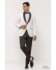 Κοστούμι Michael Kors Tuxedo Shawl άσπρο SLIM FIT