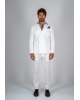 Κοστούμι Over/D άσπρο SLIM FIT