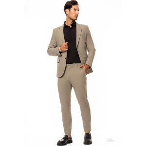 Κοστούμι Vittorio Azzuro μπεζ Κοστούμι Vittorio Azzuro μπεζ