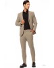 Κοστούμι Vittorio Azzuro μπεζ SLIM FIT