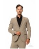 Κοστούμι Vittorio Azzuro μπεζ SLIM FIT