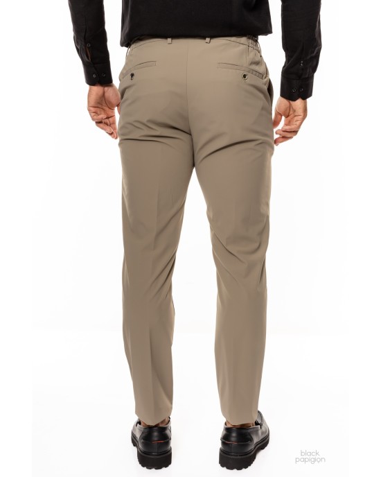 Κοστούμι Vittorio Azzuro μπεζ SLIM FIT