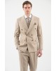 Κοστούμι Vittorio Veronese μπεζ SLIM FIT
