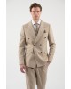 Κοστούμι Vittorio Veronese μπεζ SLIM FIT