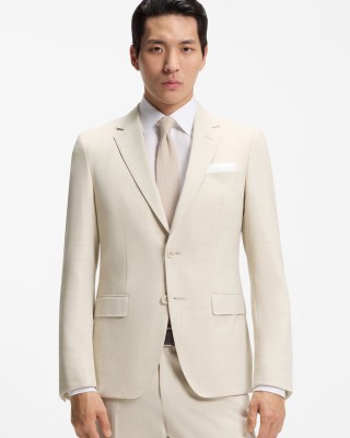 Κοστούμι Hugo μπεζ