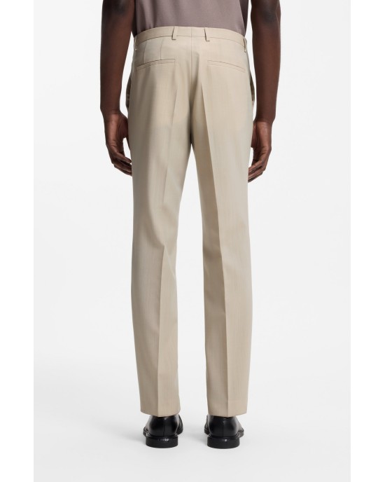 Κοστούμι Hugo μπεζ SLIM FIT