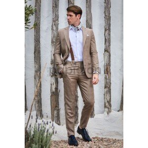 Κοστούμι Vittorio Baronio μπεζ Κοστούμι Vittorio Baronio μπεζ