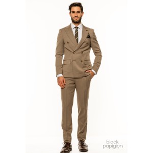 Κοστούμι Black Papigion μπεζ