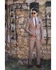 Κοστούμι Vittorio Varese μπεζ SLIM FIT Κοστούμι Vittorio Varese μπεζ SLIM FIT