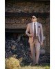 Κοστούμι Vittorio Varese μπεζ SLIM FIT Κοστούμι Vittorio Varese μπεζ SLIM FIT