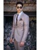 Κοστούμι Vittorio Varese μπεζ SLIM FIT Κοστούμι Vittorio Varese μπεζ SLIM FIT