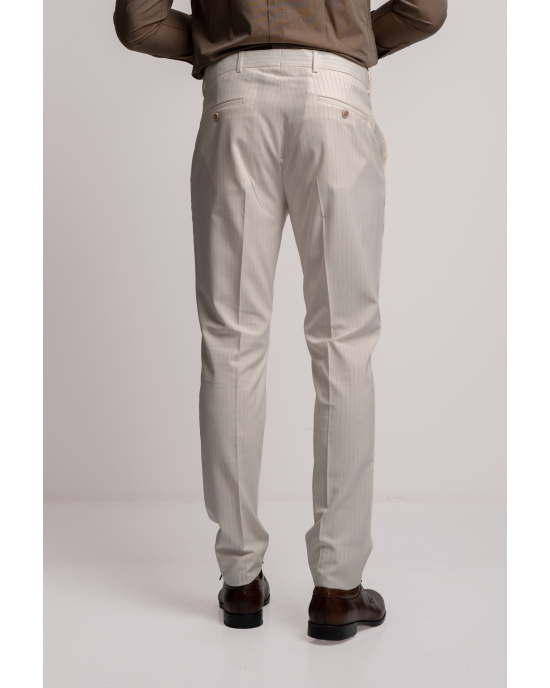 Κοστούμι Black Papigion μπεζ SLIM FIT