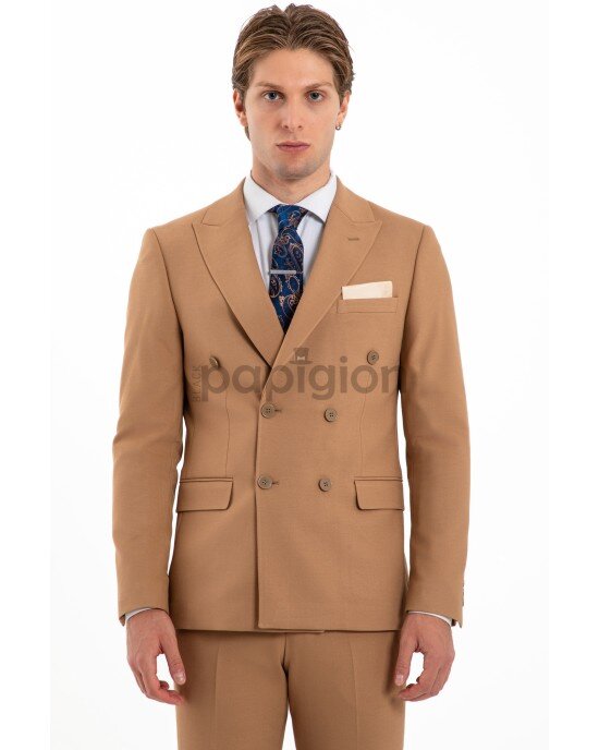 Κοστούμι Vittorio Pescara ταμπά SLIM FIT