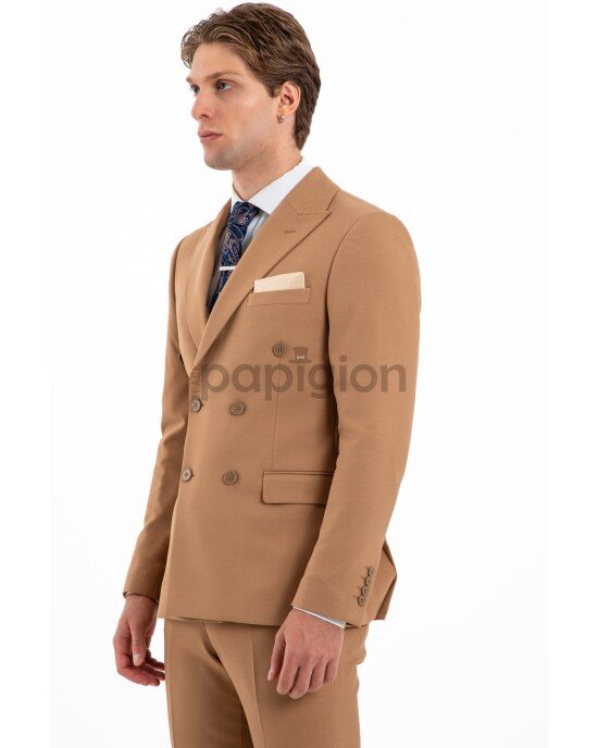 Κοστούμι Vittorio Pescara ταμπά SLIM FIT