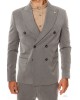 Κοστούμι Over/D γκρι SLIM FIT