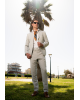 Κοστούμι Boss γκρι SLIM FIT